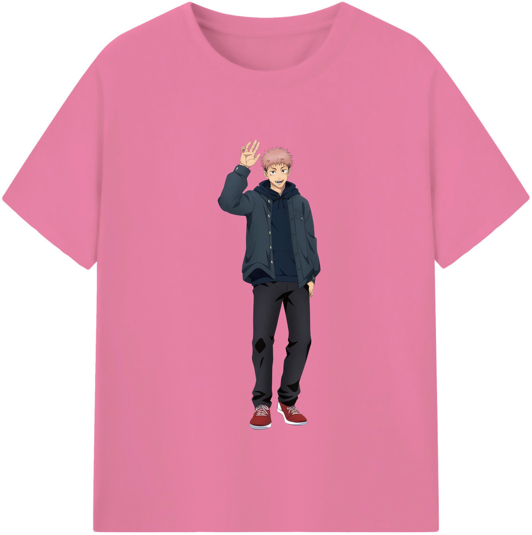 （画像用） 呪術廻戦 Jujutsu Kaisen 綿100％半袖Tシャツ（フロントプリント）